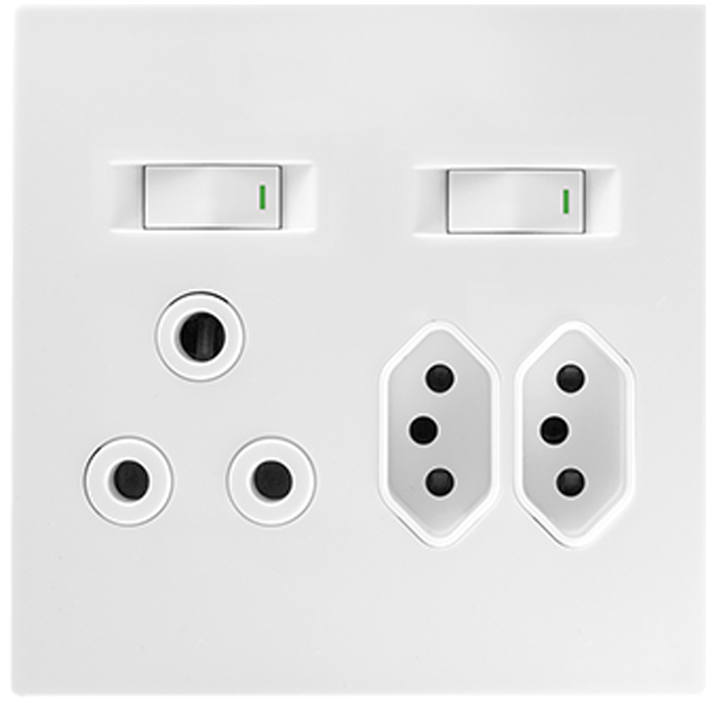 Combo Switched Socket